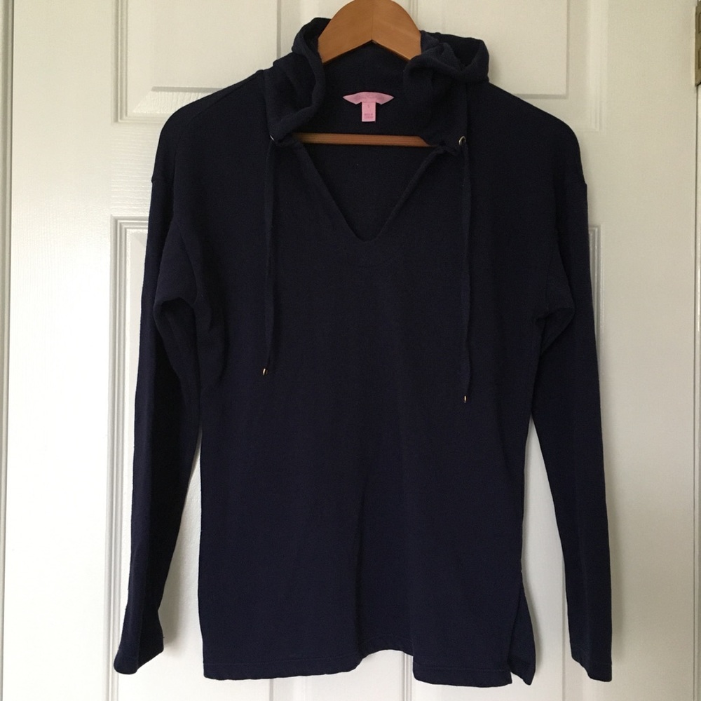 Lilly Pulitzer True Navy Hudson Hoodie